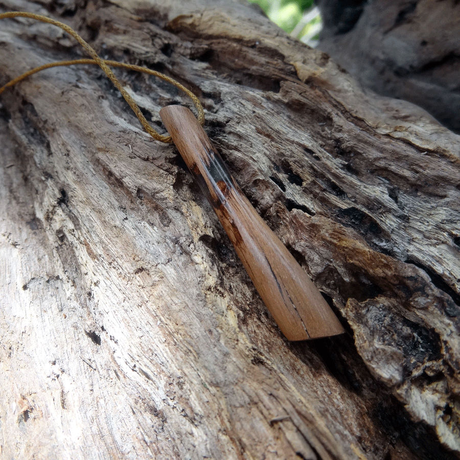 Driftwood with transparent resin