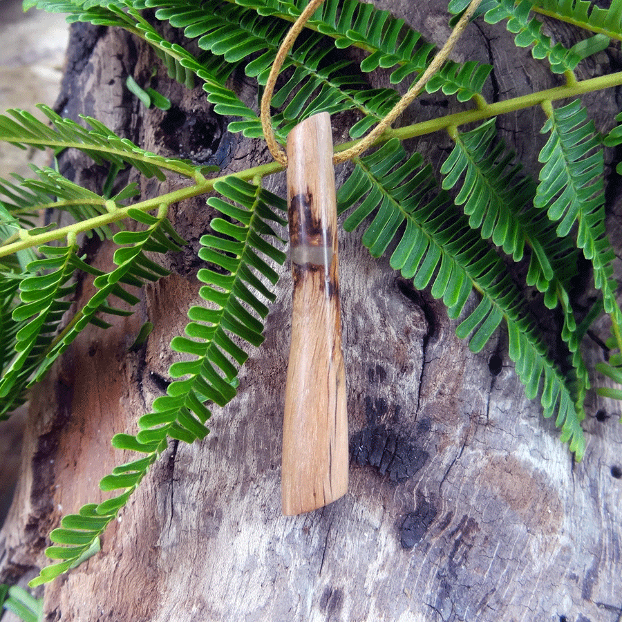 Driftwood with transparent resin